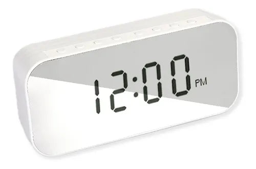 Reloj Despertador Y Parlante Suono Bluetooth Alarma Micro Sd Radio
